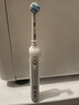 欧乐B成人电动牙刷男士女士P4000深度清洁牙龈呵护3D声波P系列圆头牙刷旋转摆动送男友女友送情侣礼赠 实拍图