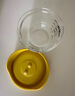 乐扣乐扣辅食盒婴儿玻璃保鲜盒可蒸煮迷你辅食工具宝宝蒸蛋碗姜黄圆形 实拍图