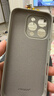 品胜 适用苹果16Pro手机壳 iPhone16Pro柔性液态壳全包防摔抗指纹亲肤男女款超薄保护套软壳 钛灰色 实拍图