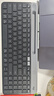 罗技（Logitech）K580无线蓝牙超薄静音键盘 办公键盘笔记本电脑手机Mac平板ipad键盘双模外接键盘薄膜便携多屏家用 超薄键盘-星空灰 实拍图
