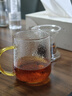 雅集耐热玻璃过滤加厚耐热茶杯玻璃水杯锤纹玻璃杯茶水分离杯泡茶杯 实拍图