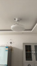 欧普（OPPLE）风扇灯吊扇灯多档调色LED照明Ra95北欧餐厅卧室吊灯冰风白 包安装 实拍图