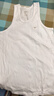 七匹狼背心男士100%纯棉修身弹力百搭打底汗衫男 白色XXL 实拍图
