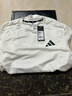 adidas速干运动健身上衣圆领短袖T恤男装夏季阿迪达斯 白色   M 实拍图