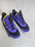 361°童鞋儿童运动鞋四季青少年实战训练耐磨旋钮扣篮球鞋 紫37 实拍图
