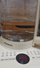 康佳（KONKA）养生壶 煮茶器煎药壶玻璃保温烧水壶 电热水壶迷你玻璃煮茶壶1.8L带滤网 KYSH-1837E-W 实拍图