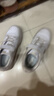 特步（XTEP）儿童童鞋空军一号经典四季百搭板鞋 新白色/新金属金2 39 实拍图