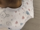 安可新  婴儿一次性口水巾婴幼儿围嘴可旋转免洗围兜独立装兔子款20片 实拍图