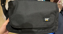 卡特（CAT）斜挎包单肩包邮差包休闲挎包11英寸iPad包男女 84512 黑色 实拍图