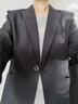 特洛曼职业装女装套装大学生面试正装女西服套装黑色工作服免烫西装外套 实拍图
