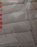 鸭鸭（YAYA）佟丽娅同款轻薄羽绒服女新款冬季短款圆领内胆修身时尚薄外套男 米白色【女款无领】 L 【建议100-115斤】 实拍图