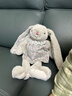 伽百利（Gabriel）毛绒玩偶可爱花耳兔娃娃玩具节日礼物生日礼物送女生送孩子玩具 小开心 浅灰 30cm 实拍图