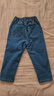 巴拉巴拉童装儿童牛仔裤男童女童加绒裤子秋冬宽松哈伦裤 牛仔中蓝88201 110 cm 实拍图