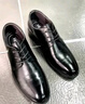 海澜之家HLA皮鞋男士商务秋冬正装德比鞋HAAPXM4EBH221 黑色增高加绒42 实拍图