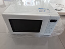 美的（Midea）变频小清新微波炉 液晶屏幕 磨砂面板 小型20L家用 匠心工艺（PM2002） 实拍图