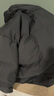 京东京造羽绒服男鸭绒加厚防寒工装面包服短款冬季外套衣服 黑色 3XL 实拍图