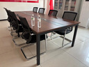 YOE.FTY会议桌长方形简约会议长条桌培训桌办公桌工作台大小型会议室桌椅 3.5*1.4米会议桌 实拍图