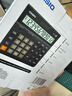 卡西欧（CASIO） MH-12新款宽型台式会计出纳财务计算器12位数太阳能商用电子商务办公用计算机 DH-12中号黑色(宽151mm*高159mm) 实拍图