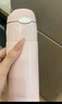 膳魔师（THERMOS）保温杯400ml男女士渐变色吸管杯保冷水杯子TCMI-400S PKW 实拍图