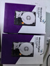西部数据（WD）8TB 监控级机械硬盘 WD Purple 西数紫盘 SATA 256MB CMR垂直 安防存储 3.5英寸 WD85PURZ 实拍图