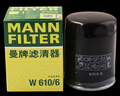 曼牌滤清器（MANNFILTER）机油滤清器机油滤芯W610/6思域雅阁英仕派缤智飞度CRV思铂睿冠道 实拍图