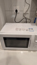 美的（Midea）快捷微波炉 家用小型 360°转盘加热 旋钮操控 易洁内胆（M1-L213B） 实拍图