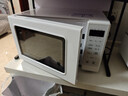 美的（Midea）变频小清新微波炉 液晶屏幕 磨砂面板 小型20L家用 匠心工艺（PM2002） 实拍图