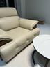 狄普牛皮艺网红意式高级感大坐深沙发伴侣客厅沙发单人位旗舰版玉衡 实拍图