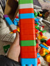Hape polym积木 柔性进口大颗粒拼插男女小孩玩具儿童节礼物 动物王国套(31颗粒) 18M-3Y 实拍图