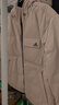 adidas 600蓬拒水保暖双面穿休闲连帽鸭绒羽绒服男女秋冬阿迪达斯   米色   M 实拍图