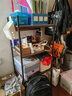 溢彩年华打印机置物架落地书架木板货架储物架阳台多功能收纳架子防锈4281 实拍图