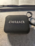 aiwa爱华AH-17小金砖【支持插U盘TF卡】蓝牙音箱手提便携无线环绕立体音家用桌面户外音响播放器防水黑 实拍图