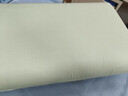 京东京造维他棉枕套 100%纯棉A类抗菌全棉枕巾枕头套 一对装 青柠绿 实拍图