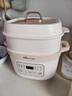 小熊（Bear）电炖锅 电炖盅 隔水炖锅 煲汤锅 炖汤盅 蒸锅 婴儿辅食锅煮粥锅燕窝炖盅隔水2-3人DDZ-D16C1 1.6L 实拍图
