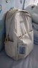 泰克森笔记本双肩电脑背包16英寸适用苹果华为14拯救者17高颜值男士女生 卡其色-360°绒毛气囊仓＋拉杆带 14/15/15.6/16英寸 实拍图