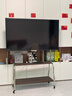 ProPre电视移动支架32-100英寸通用电视机落地支架可移动不锈钢/木纹带轮客厅卧室电视挂架电视架 32-75英寸 精选不锈钢/双层置物架 实拍图