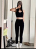 NEVER ME瑜伽裤女运动裤跑步健身鲨鱼裤夏季裸感高腰紧身外穿普拉提训练服 实拍图
