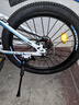 凤凰（Phoenix）儿童自行车山地车男女学生脚踏车6-15岁童车 霸道 白蓝色 22寸 实拍图