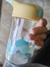 乐扣乐扣（LOCK&LOCK）儿童水杯吸管杯带锁扣tritan材质手拎学生户外运动杯子430ml黄色 实拍图
