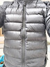 迪卡侬冲锋衣男冲锋衣三合一羽绒内胆男女户外防风防水夹克外套可拆卸 男款 曜石黑 M 实拍图