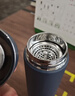 希诺（heenoor）保温杯316L不锈钢水杯男高档商务车载茶杯子XN-9606深灰色 480mL 实拍图