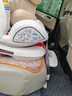 初婴贝儿童安全座椅汽车用0-4-12岁婴儿宝宝车载可坐可躺i-Size通风加热 悦享版金+通风加热+支撑腿+遮阳棚+175°躺 实拍图