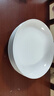 友来福陶瓷盘家用白瓷盘子8英寸中式餐盘菜盘酒店商用微波炉可用5只装 实拍图
