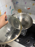 WMF福腾宝无涂层不锈钢炒锅304不锈钢平底电磁炉明火通用金刚32cm 实拍图