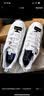斯凯奇（Skechers）女鞋小白熊女士休闲鞋子厚底增高百搭运动软底老爹鞋 白色/海军蓝色/WNV 36.5 【正码正拍】 实拍图