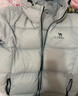 骆驼火山羽绒服男女款城市轻户外加厚防寒面包服冬季外套 浅烟灰 M 实拍图