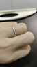 中国黄金（CHINA GOLD）足银古法素圈情侣戒指男女款一对戒七夕情人节生日礼物送女友 今/次日达*古法素圈情侣对戒【品牌礼盒】 实拍图