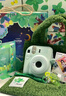 INSTAX富士instax立拍立得 一次成像相机 mini12精美礼盒 薄荷精灵 含10张fafa花边相纸 实拍图