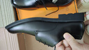 卡帝乐鳄鱼（CARTELO）英伦牛皮商务正装休闲男士低帮系带大码皮鞋男511  黑色 45 实拍图