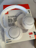 JBLT770NC头戴式主动降噪蓝牙耳机 手机电脑笔记本耳机游戏无线有线耳机  白色 实拍图